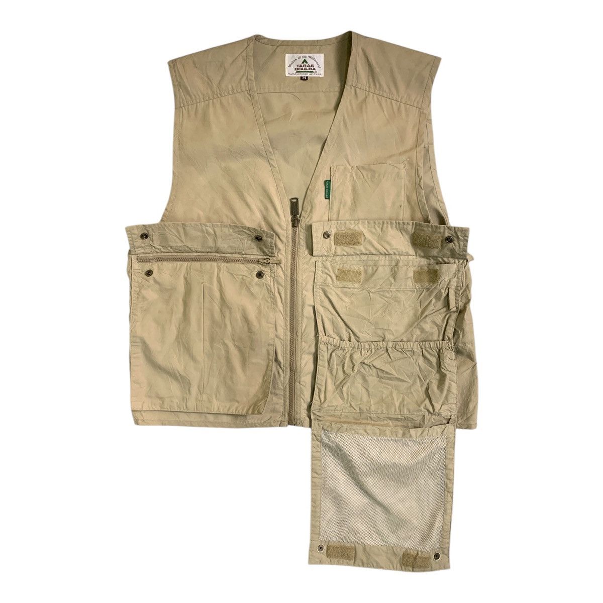 Asics × Japanese Brand Rare Design Vintage Taras Boulba Vests Size US M / EU 48-50 / 2 - 1 Thumbnail
