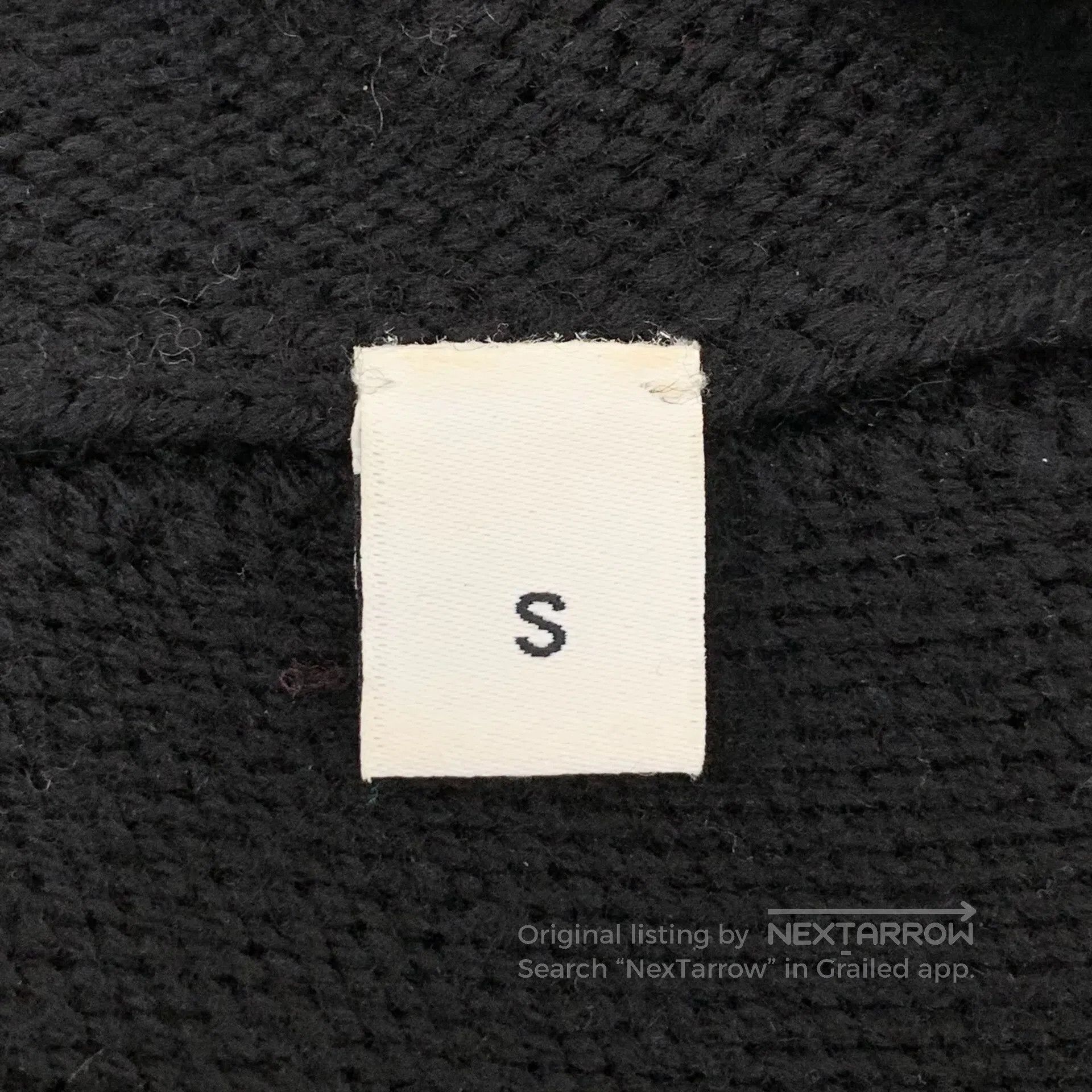 Giorgio Armani Giorgio Armani Black Logo Letter Embroidered Cotton Round Size US S / EU 44-46 / 1 - 6 Thumbnail