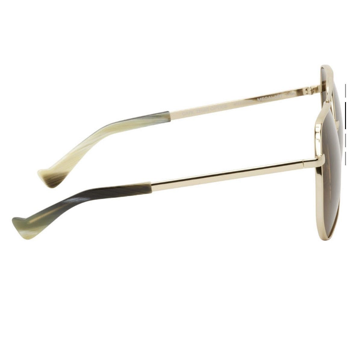 Grey Ant Grey Ant Gold Megalast Sunglasses Size ONE SIZE - 2 Thumbnail