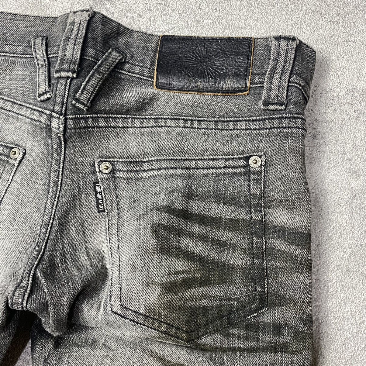 If Six Was Nine × Le Grande Bleu (L.G.B.) × Tornado Mart Tornado Mart Skiny Ripped Jeans Size US 28 / EU 44 - 8 Thumbnail