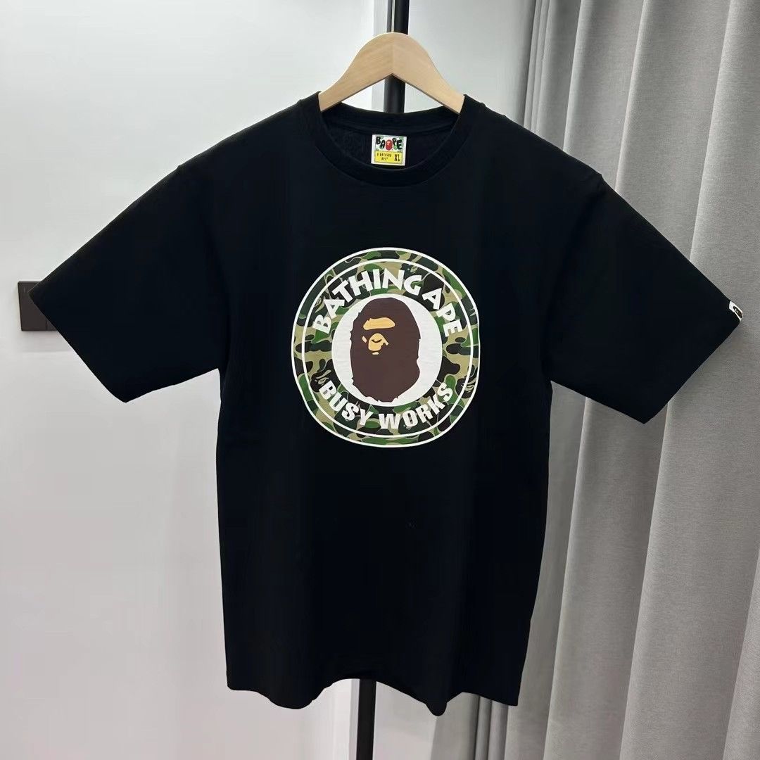 Bape ABC CAMO BUSY WORKS TEE Size US XL / EU 56 / 4 - 1 Thumbnail