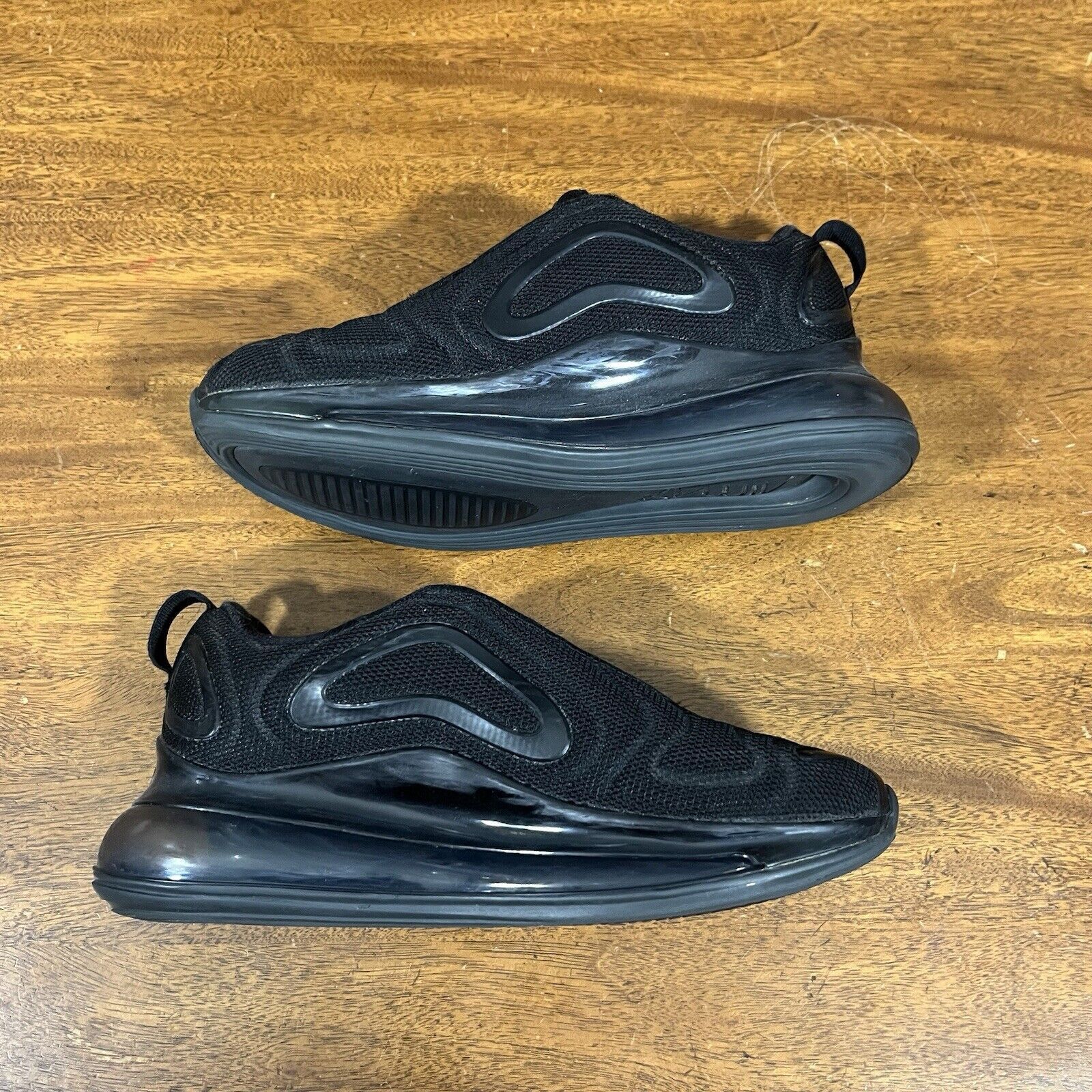 Nike SIZE 5.5 Womens- Air Max 720 Triple Black, aq3196-006 Size US 5.5 / IT 35.5 - 3 Thumbnail