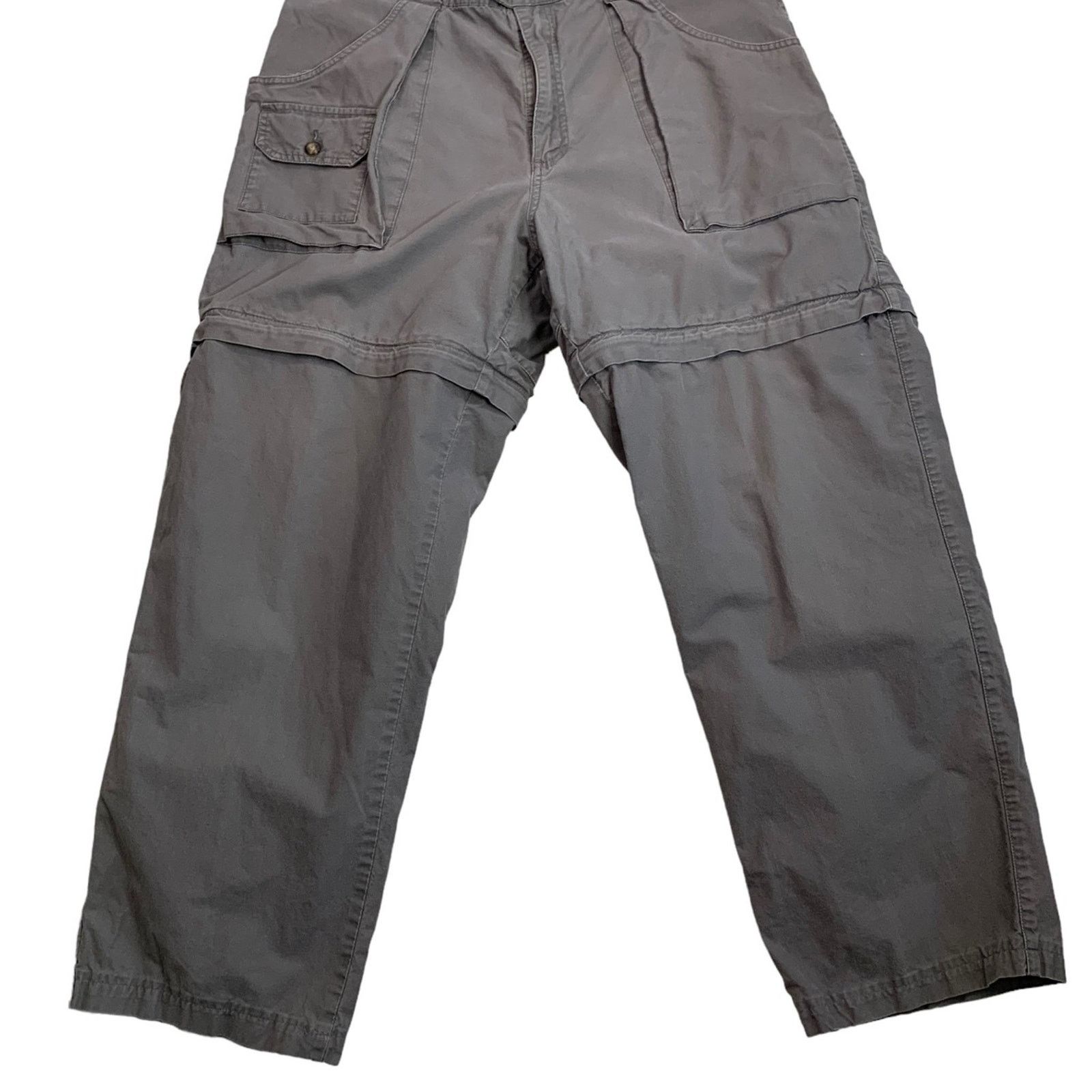 Cabelas Cabela’s Mens Outdoor Cargo Convertible Pants Cotton 38X30 Size US 38 / EU 54 - 1 Thumbnail