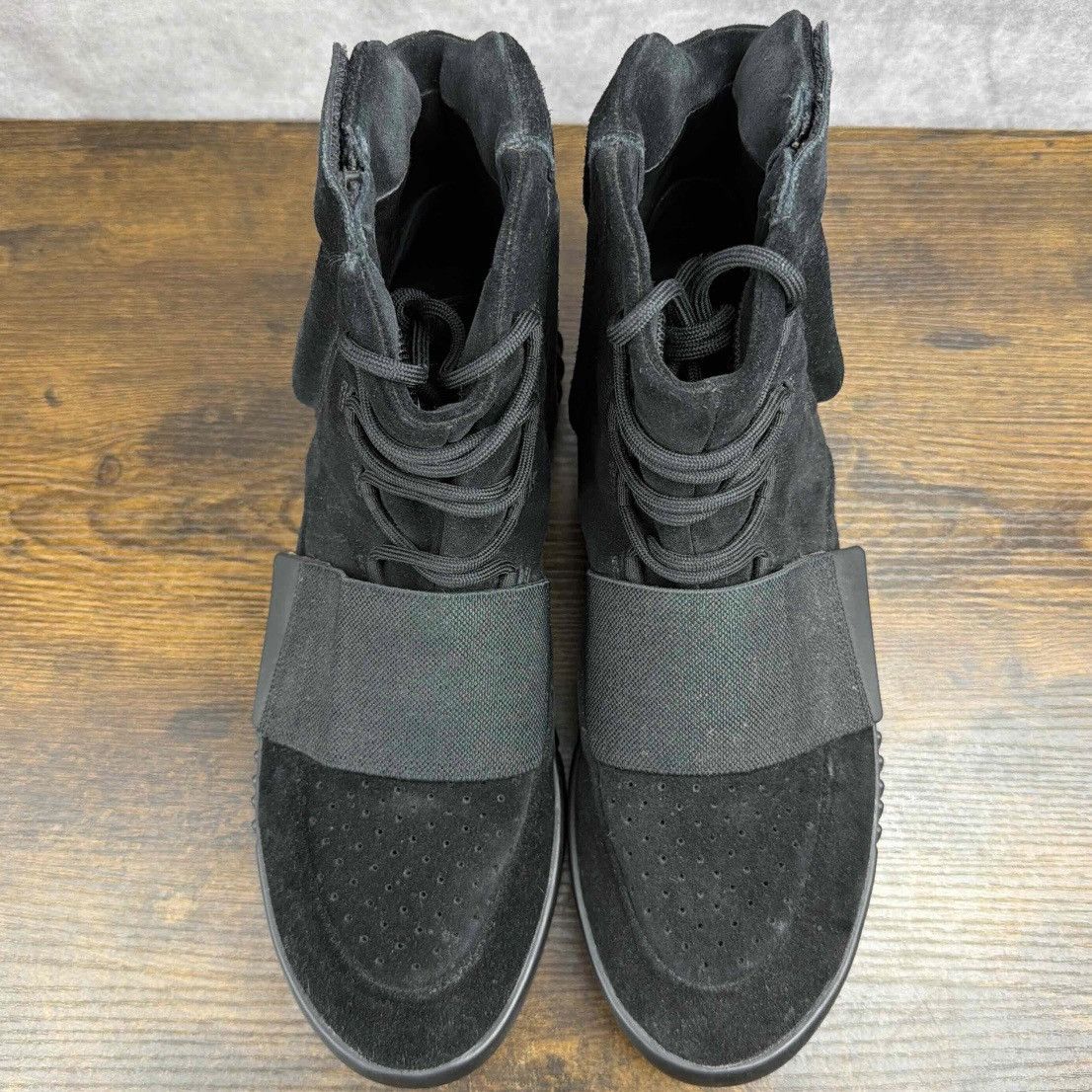 Adidas × Kanye West adidas Yeezy Boost 750 Triple Black Size 14 BB1839 OG Rare Size US 14 / EU 47 - 5 Thumbnail