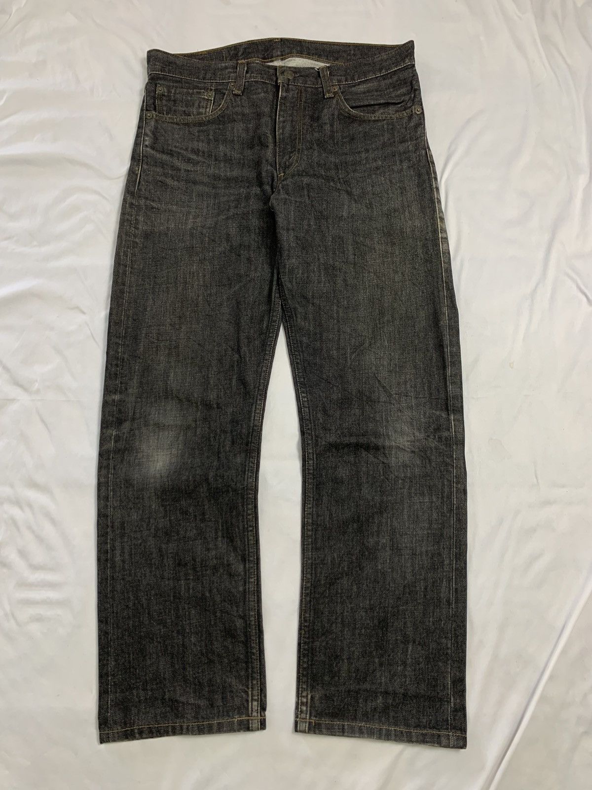 Levi's Levis 505 stone black denim size 32-33 Size US 32 / EU 48 - 3 Thumbnail