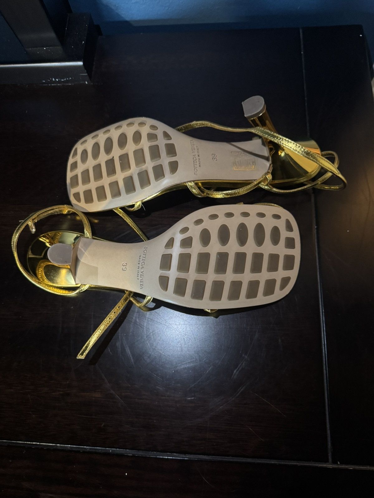 Bottega Veneta Bottega Veneta Bloc Leather Heels Size US 9 / IT 39 - 2 Thumbnail