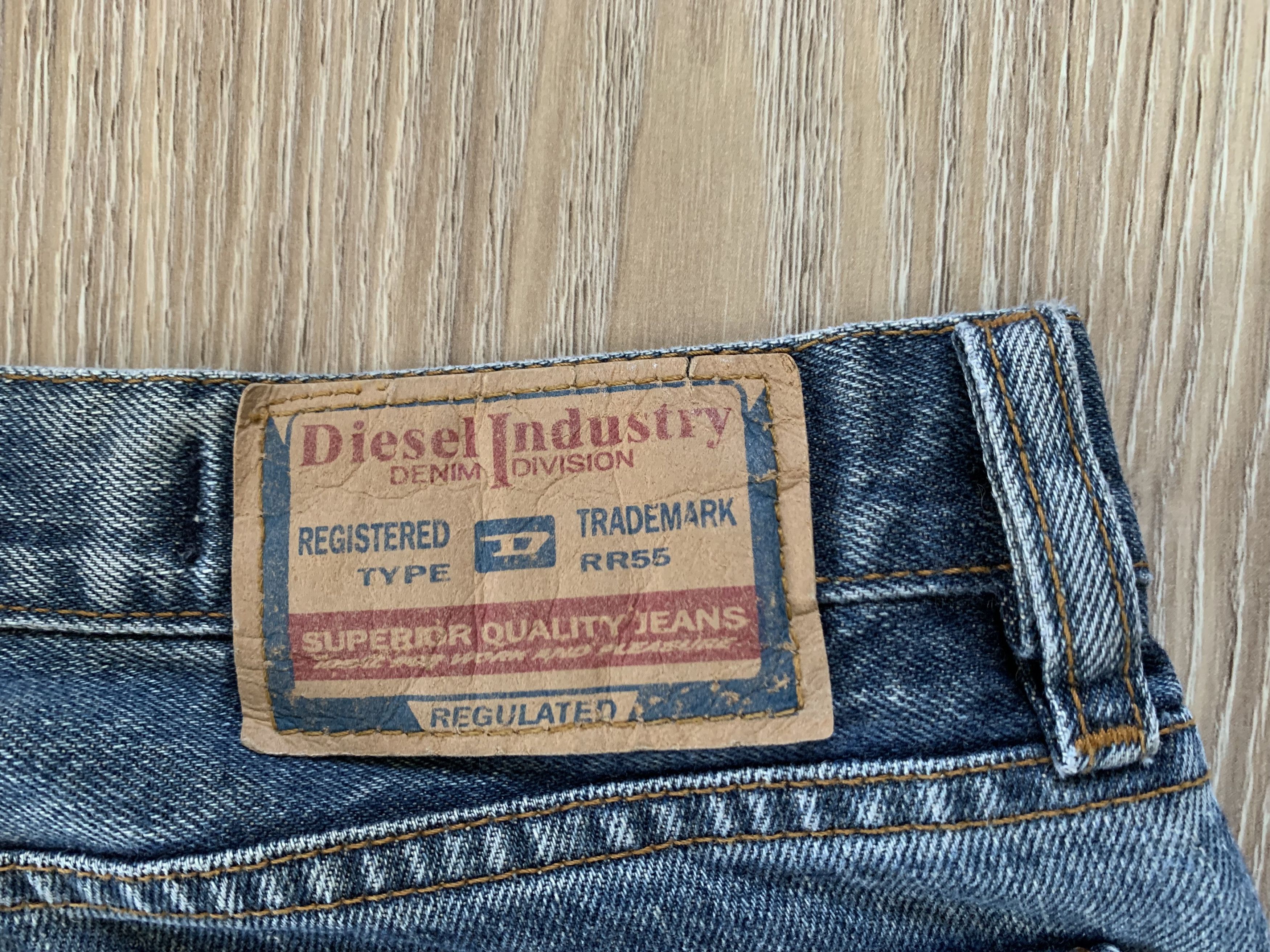 Diesel Vintage Diesel Industry Denim Division RR55 Jeans Size 26" / US 2 / IT 38 - 8 Thumbnail