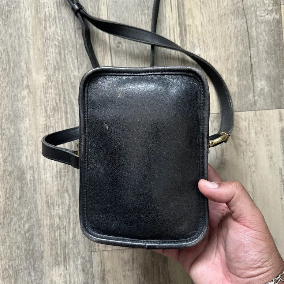 Coach Vintage Coach 9973 Kit Black Leather Bag Size ONE SIZE - 4 Thumbnail