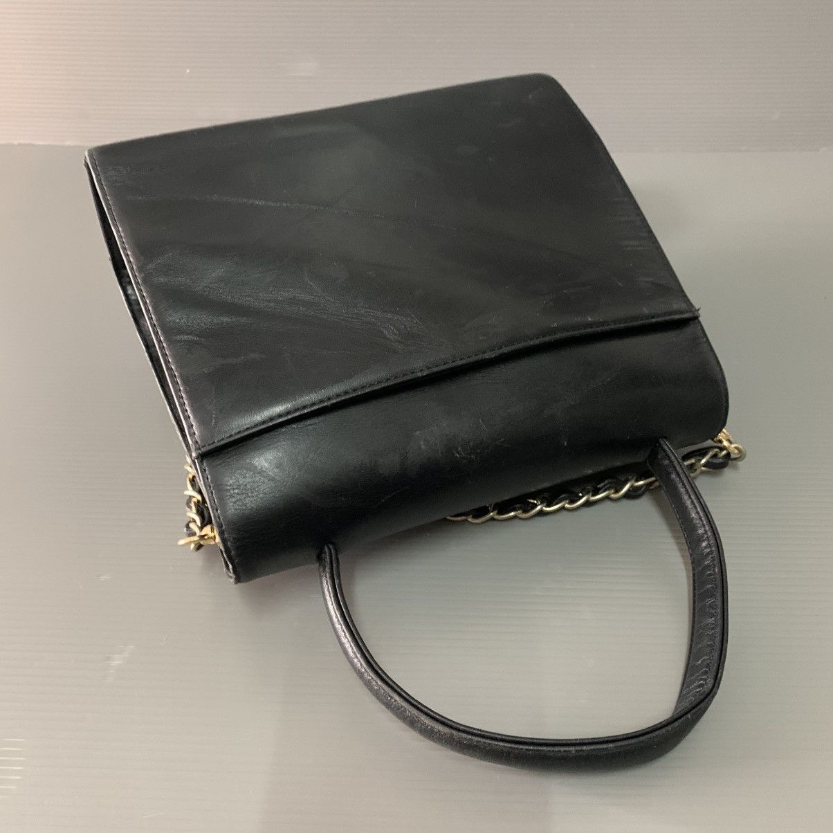 Givenchy Givenchy Black Leather Kelly Top Bag Size ONE SIZE - 4 Thumbnail