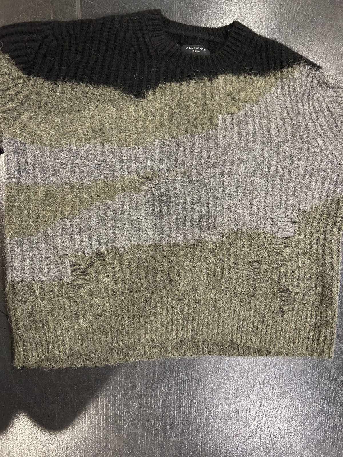 Allsaints Allsaints Knit Sweater Size US XXL / EU 58 / 5 - 4 Thumbnail