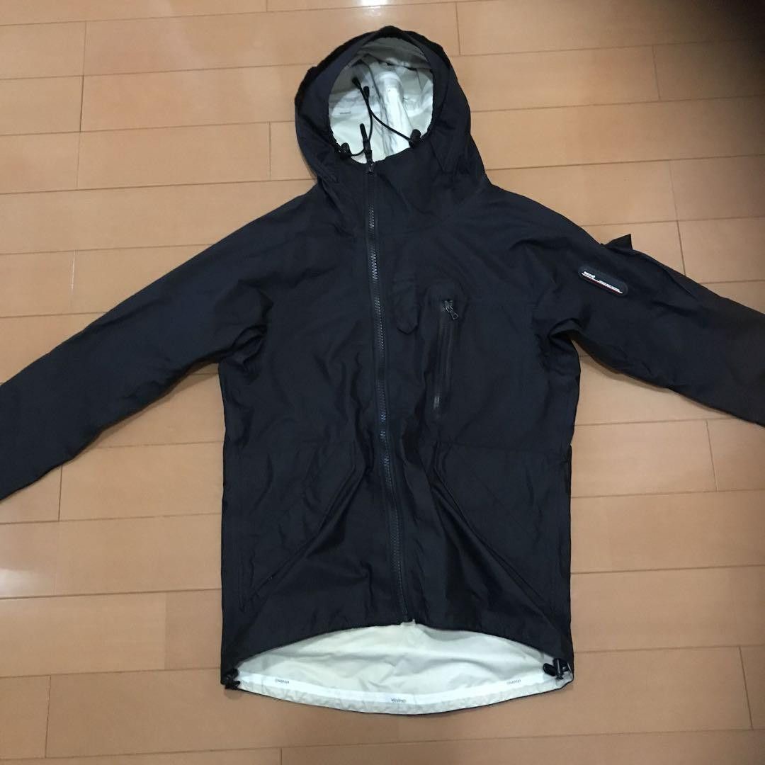 image of Visvim Gore-Tex Nylon Hooded Jacket in Black, Men's (Size Small)