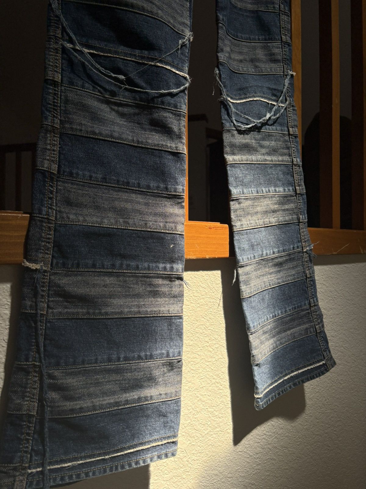 Hysteric Glamour ( RARE SIZE) Hysteric Glamour Hagi Kinky Panel Jeans Size US 32 / EU 48 - 7 Thumbnail