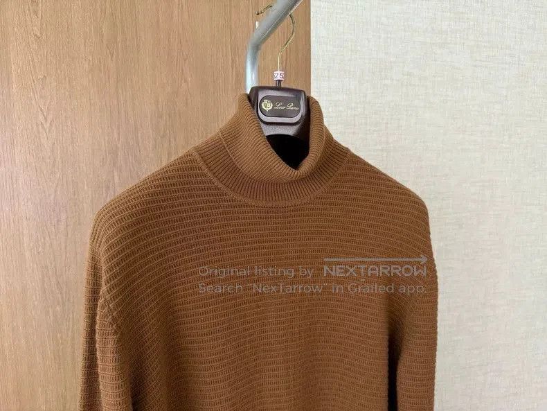 Loro Piana Loro Piana Vicuna Turtleneck Sweater. Size US XL / EU 56 / 4 - 2 Thumbnail