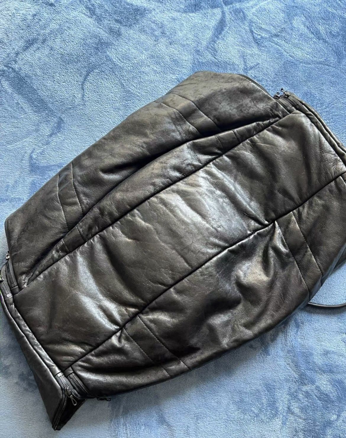 Julius Julius Julius shoulder zipped leather bag-2507 Size ONE SIZE - 5 Thumbnail