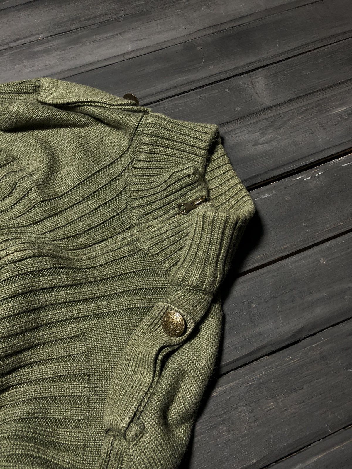 Hysteric Glamour × Japanese Brand VTG STREETWEAR KAPITAL JAPANESE STYLE ZIP SWEATER 90S Size US M / EU 48-50 / 2 - 3 Thumbnail