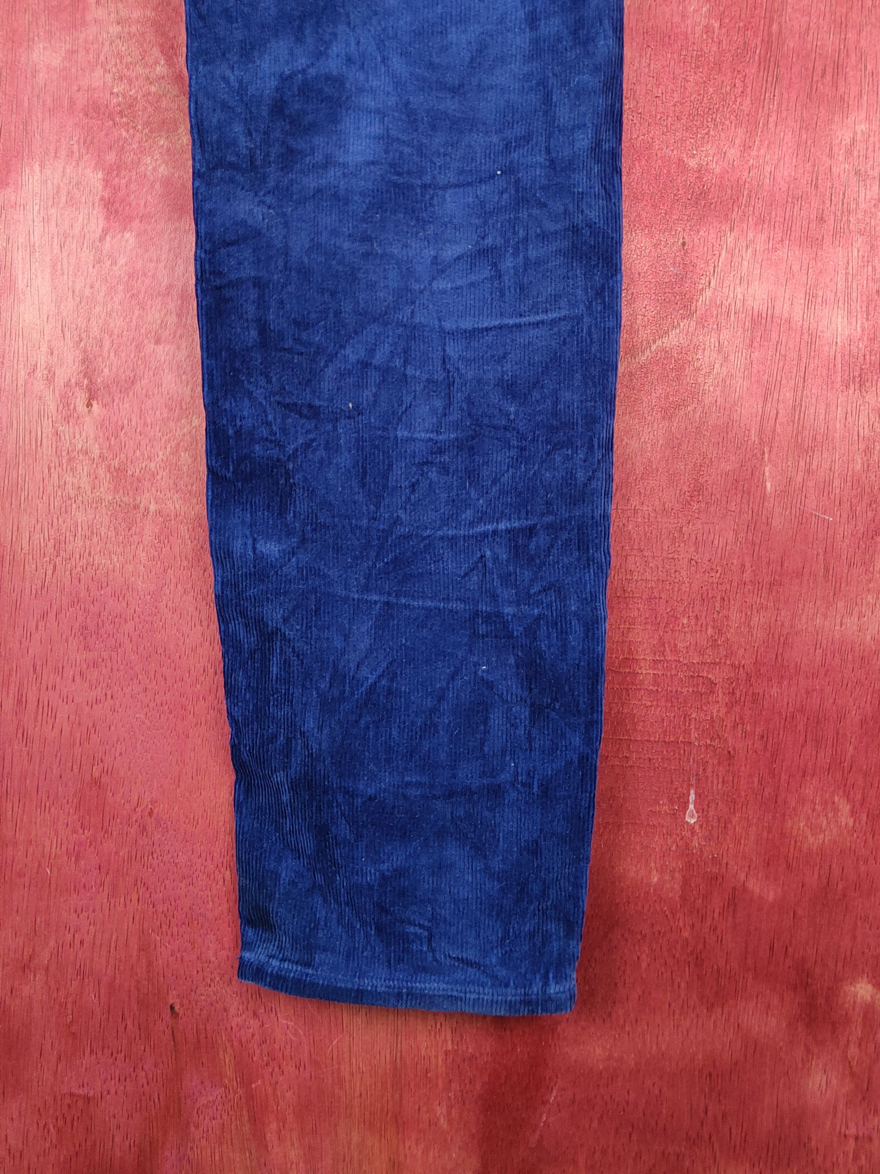Japanese Brand Ralph Lauren Sport Blue streetwear Corduroy Pants #S1794 Size 25" / US 0 / IT 36 - 12 Thumbnail