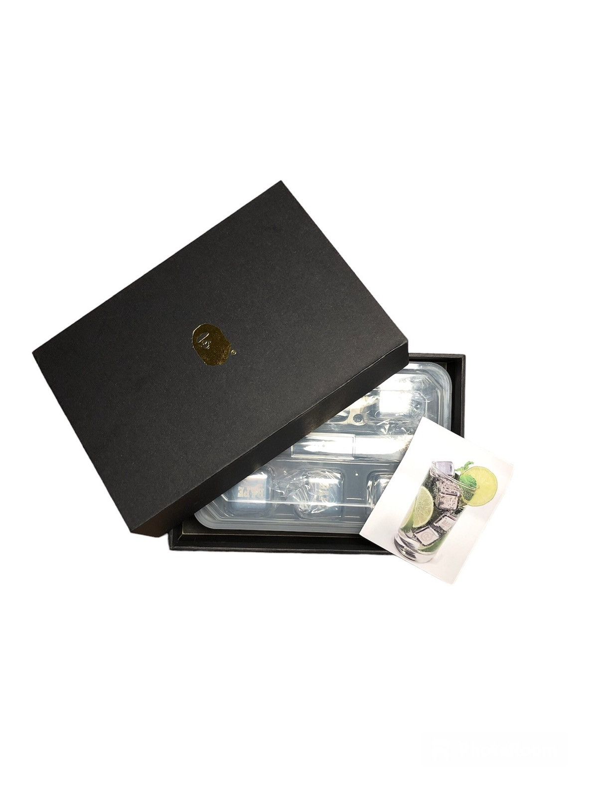 image of Bape Ice Cube Set in Silver, Men's