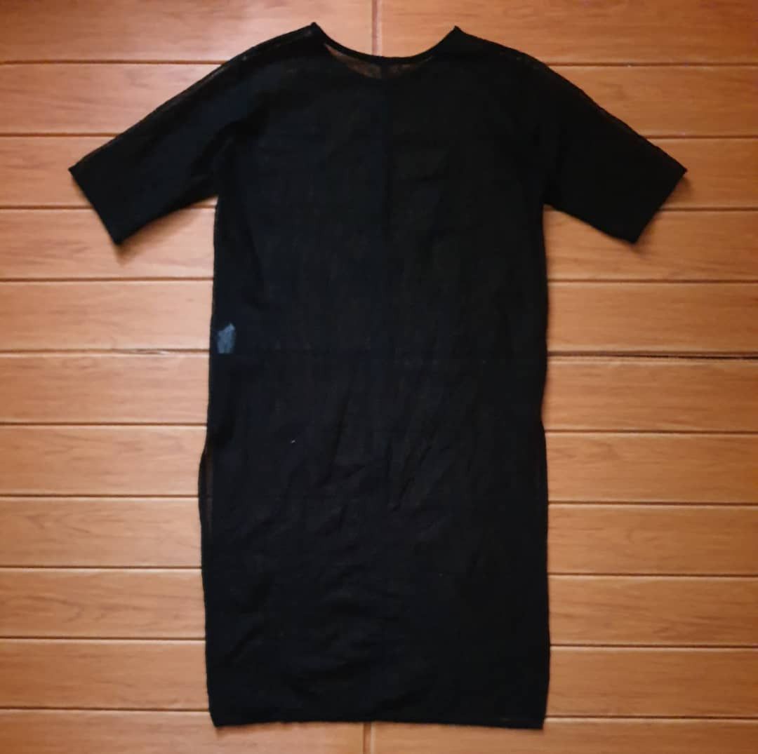 Japanese Brand Pu k rock gothic mesh net dress Shirt Size L / US 10 / IT 46 - 7 Thumbnail