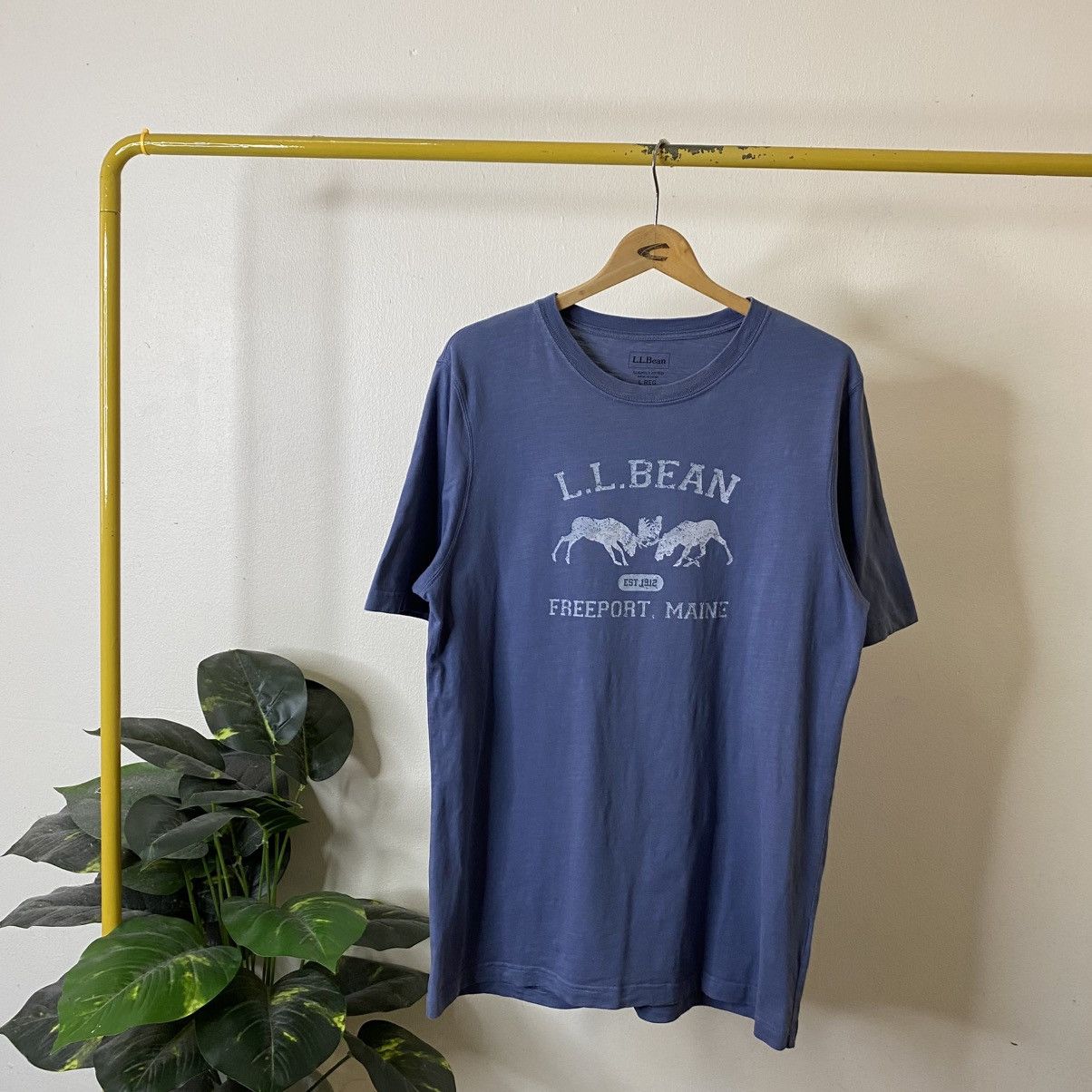 L.L. Bean LL Bean Freeport Maine Graphic T Shirt Size US L / EU 52-54 / 3 - 1 Thumbnail
