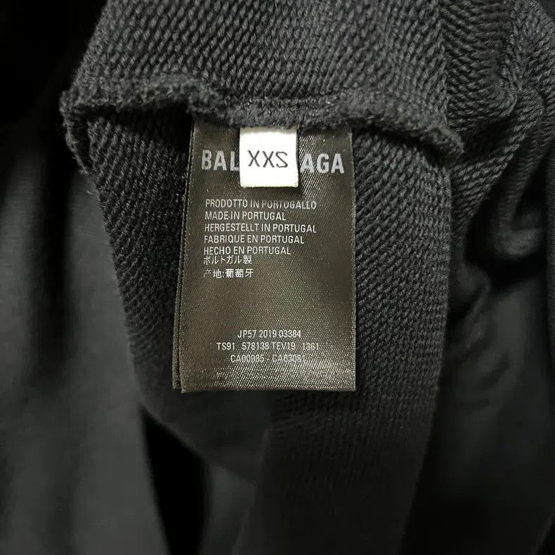 Balenciaga Balenciaga Yellow Buckle Letter Logo Hoodie Size US XXS / EU 40 - 4 Thumbnail