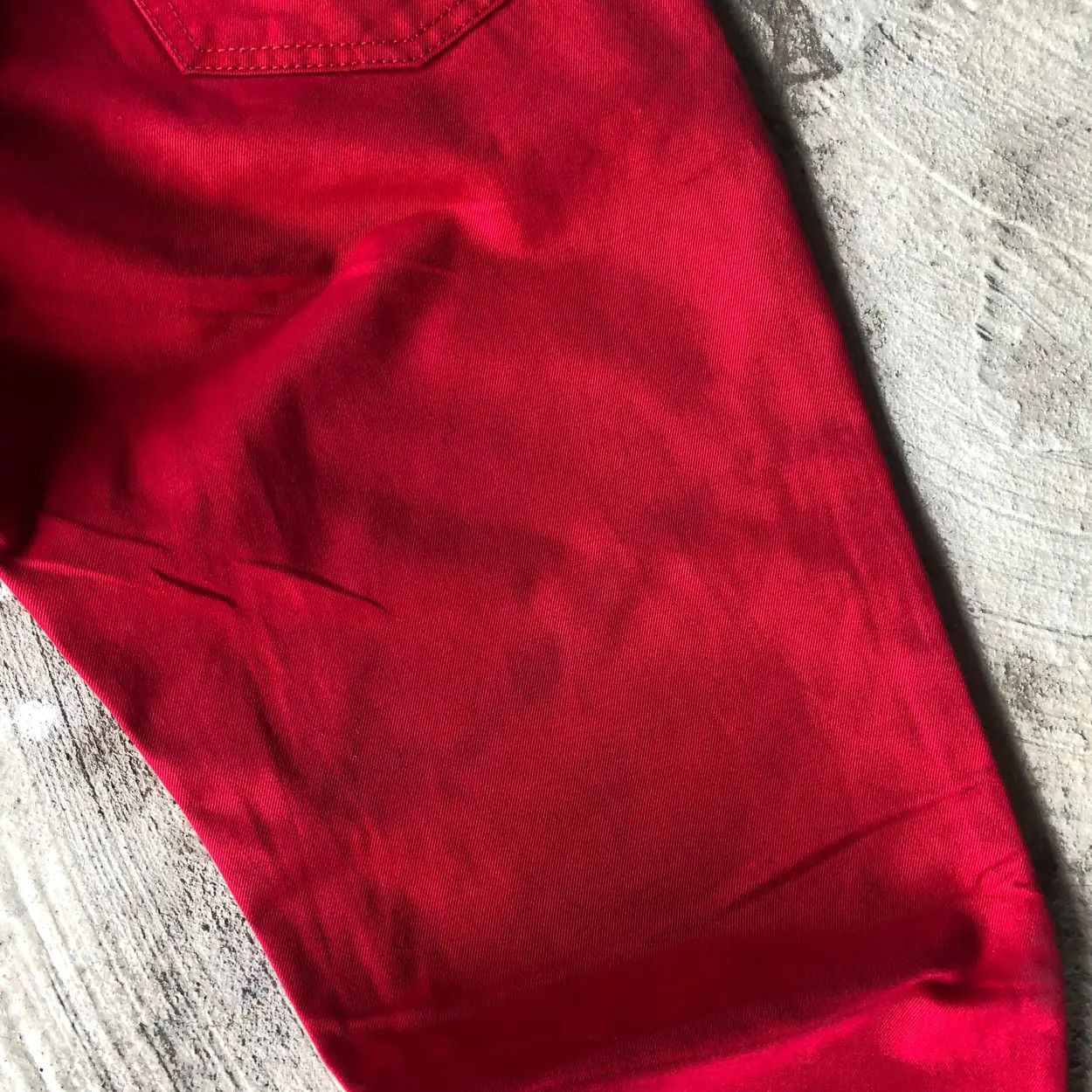 Dior × Hedi Slimane SS06 Dior Hedi Slimane Red Jeans Size US 30 / EU 46 - 9 Thumbnail