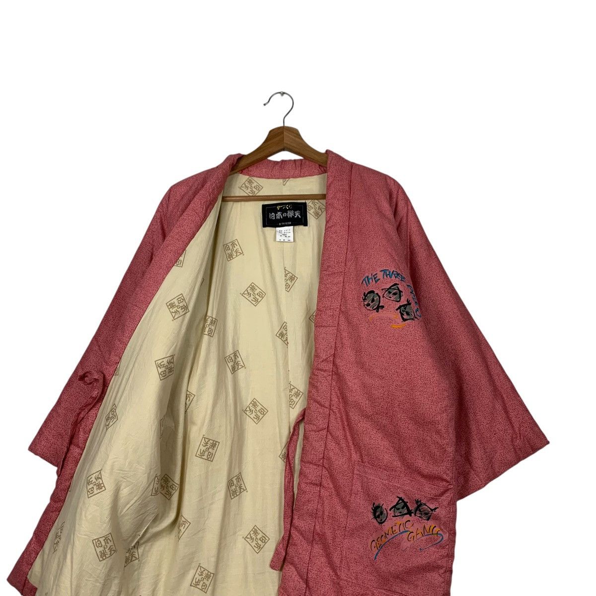Handmade GEOMETRIC GANG The Three Amigo Big Logo Kimono #2069-C90 Size US M / EU 48-50 / 2 - 12 Thumbnail