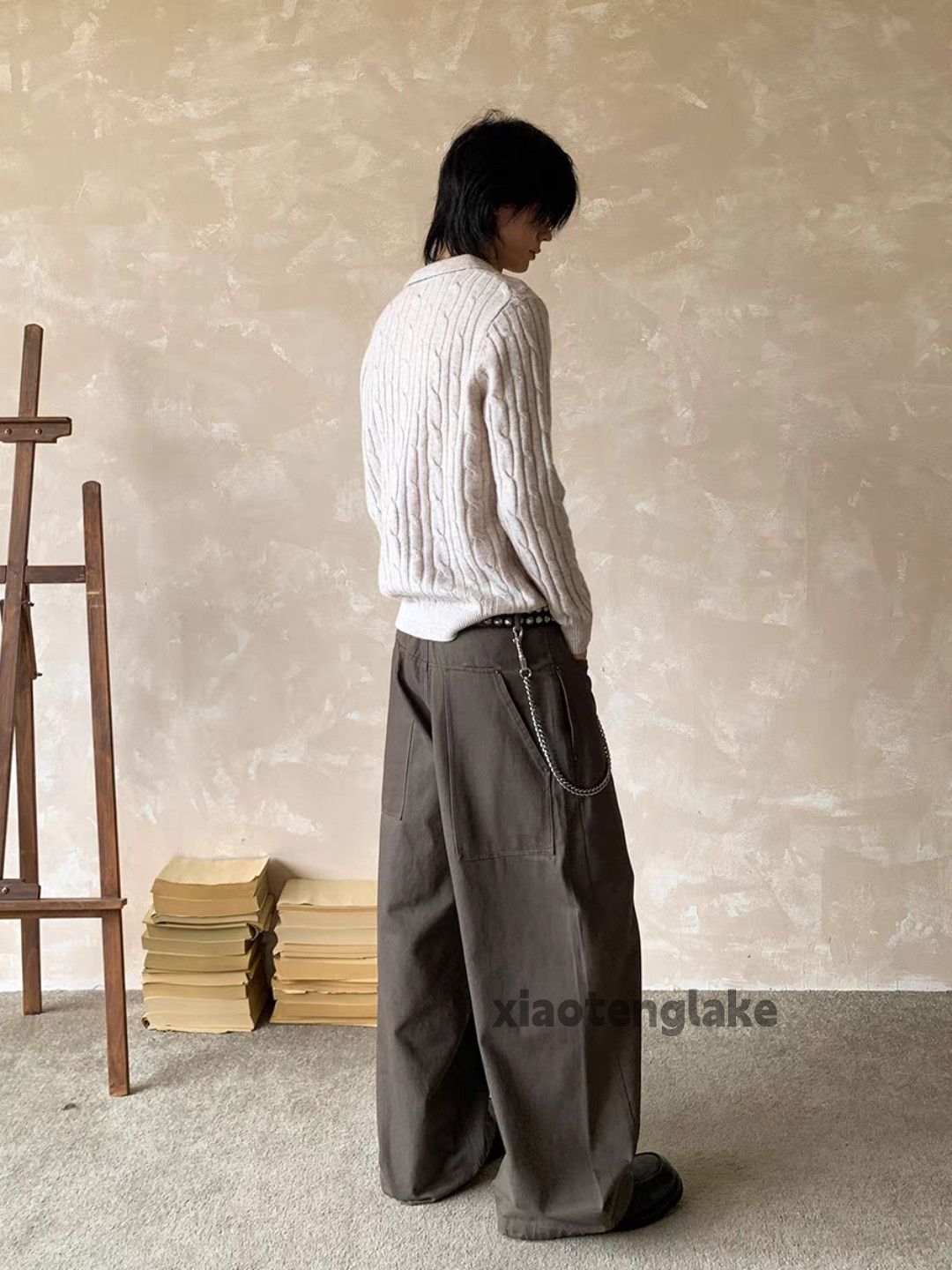 Vintage Xtl acne ourlegacy style loose baggy wide Leg cargo pants Size US 33 - 5 Thumbnail