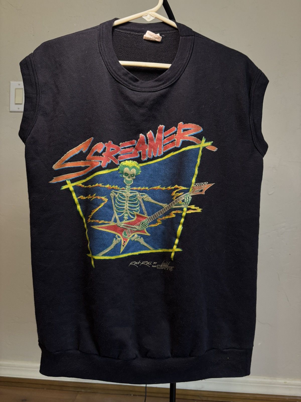 Other Vintage Screamer rock and roll sleeveless sweater Size US M / EU 48-50 / 2 - 1 Thumbnail