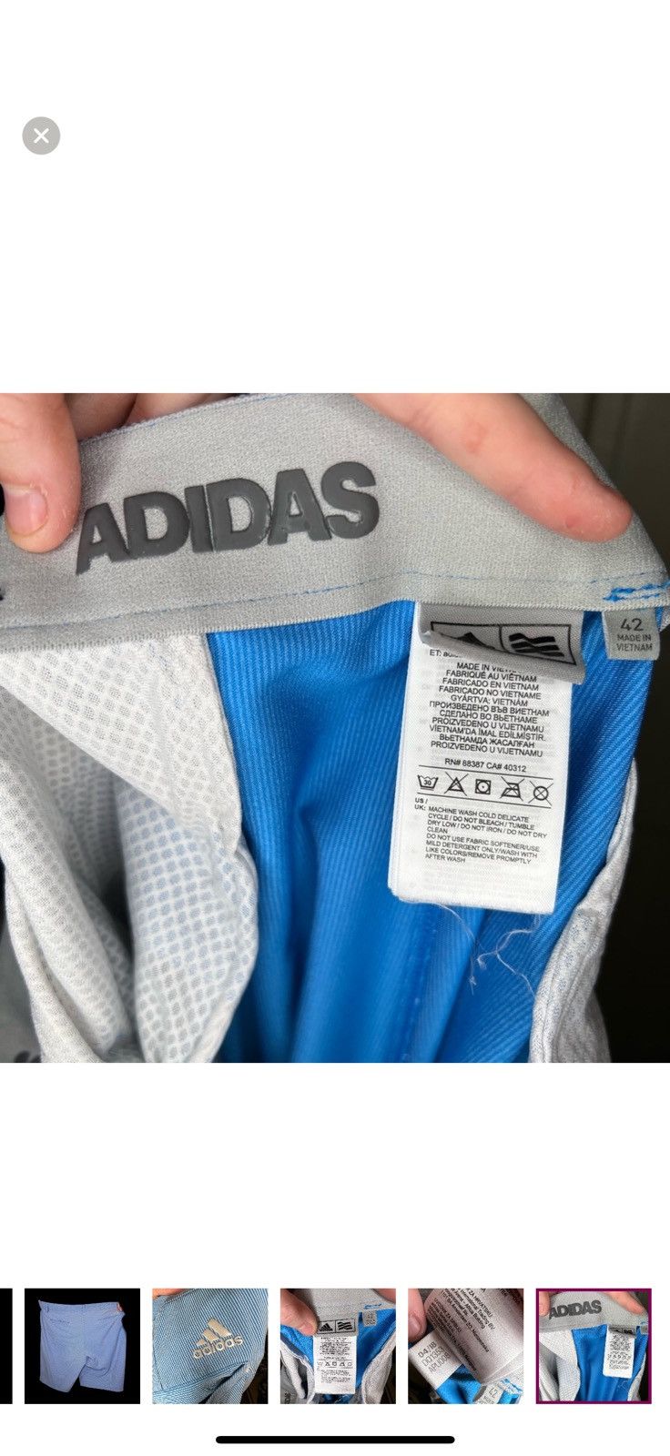 Adidas Adidas golf shorts Size US 42 / EU 58 - 6 Thumbnail
