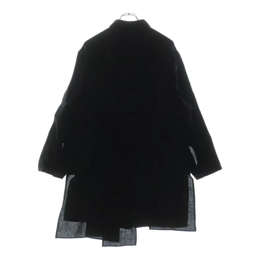 Yohji Yamamoto Yohji Yamamoto POUR HOMME //24AW Docking Long Sleeve Shirt Size US M / EU 48-50 / 2 - 2 Thumbnail