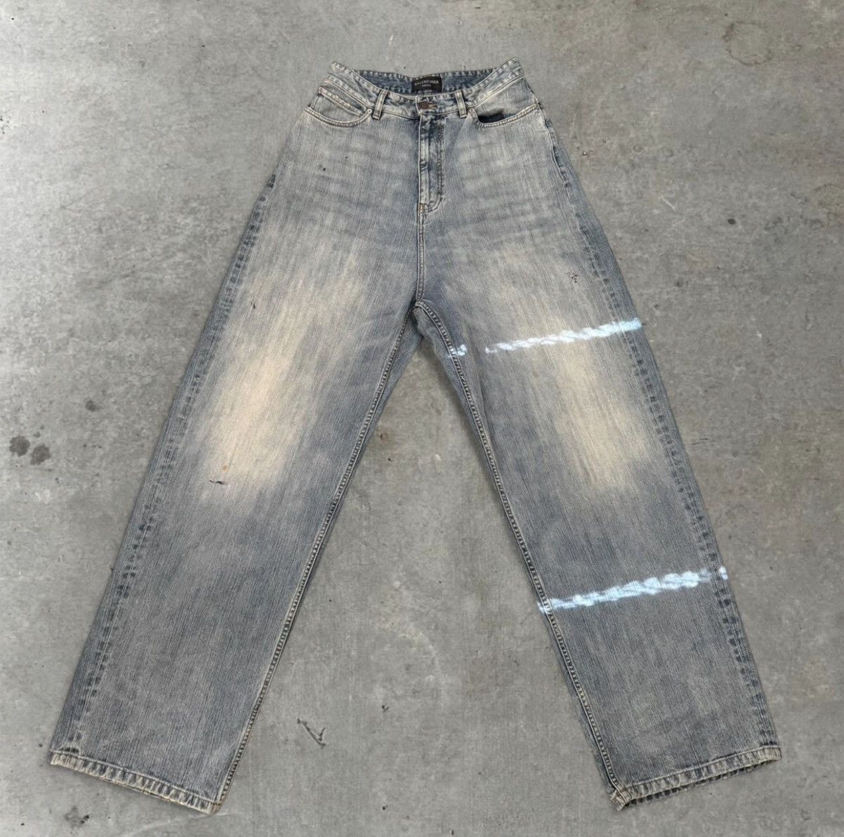 Balenciaga balenciaga pull up jeans Size US 31 - 2 Thumbnail