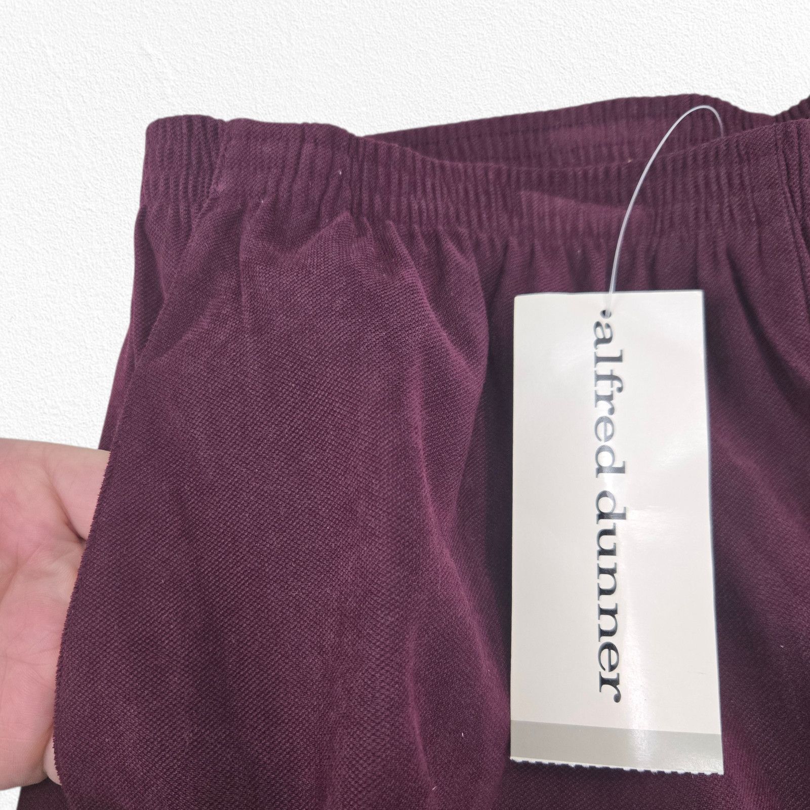 Other Alfred Dunner Deer Valley Pull On Pants Cranberry Size 14 Size 36" / US 14 / IT 50 - 4 Thumbnail