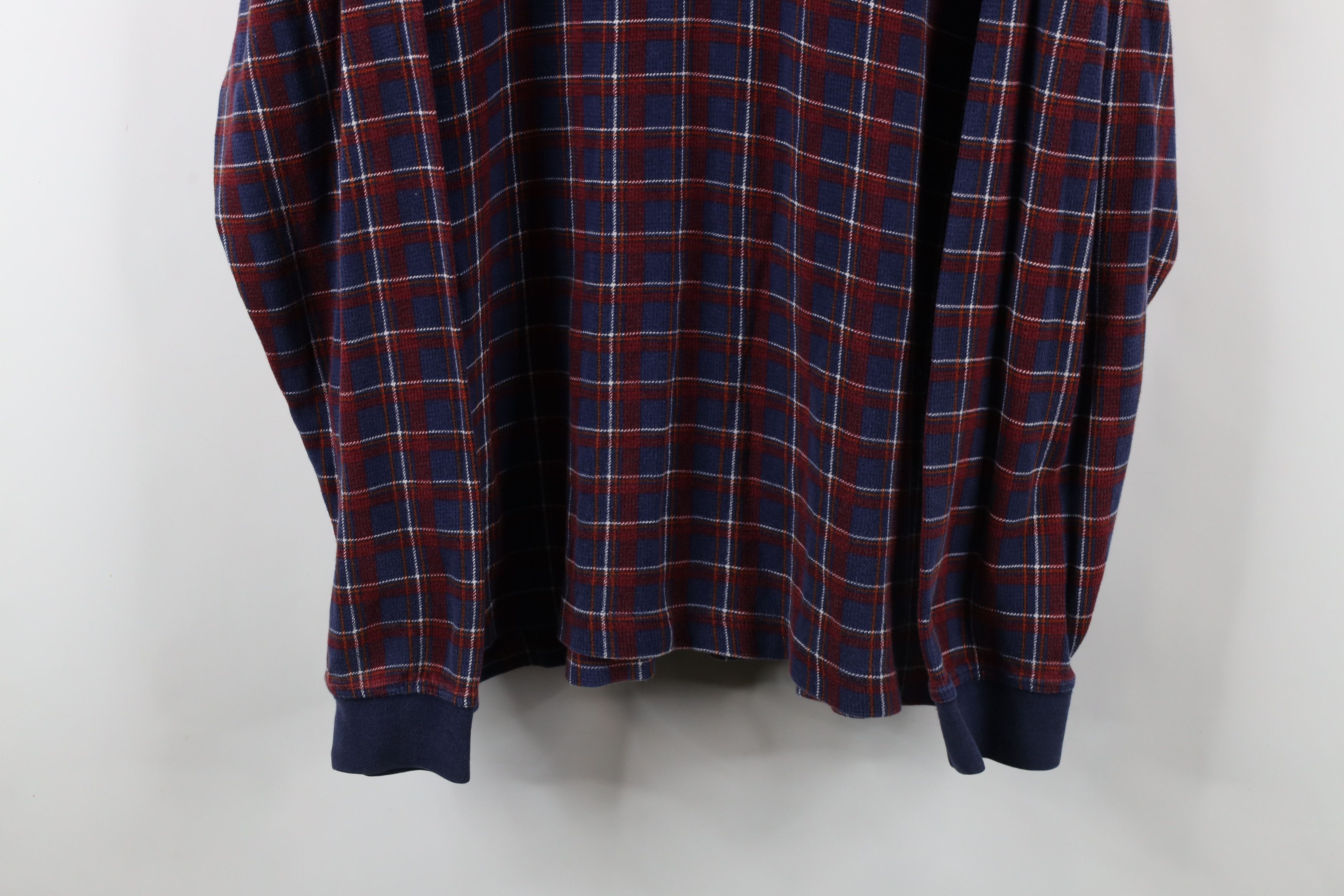 Vintage Vintage 90s Streetwear Knit Long Sleeve Rugby Polo Shirt Size US XXL / EU 58 / 5 - 3 Thumbnail