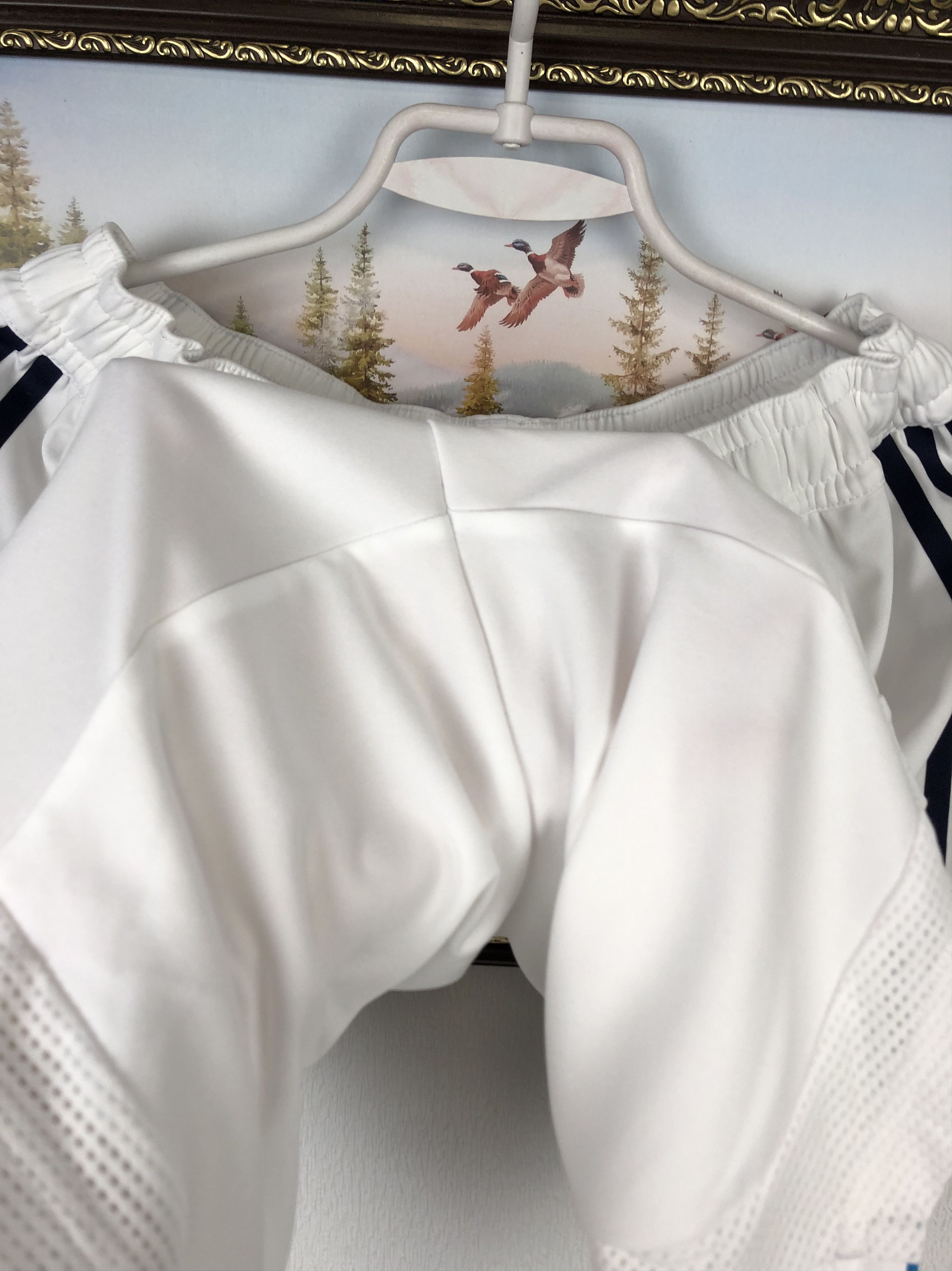 Adidas Vintage Adidas Real Madrid Football Shorts Soccer L Size US 34 / EU 50 - 3 Thumbnail