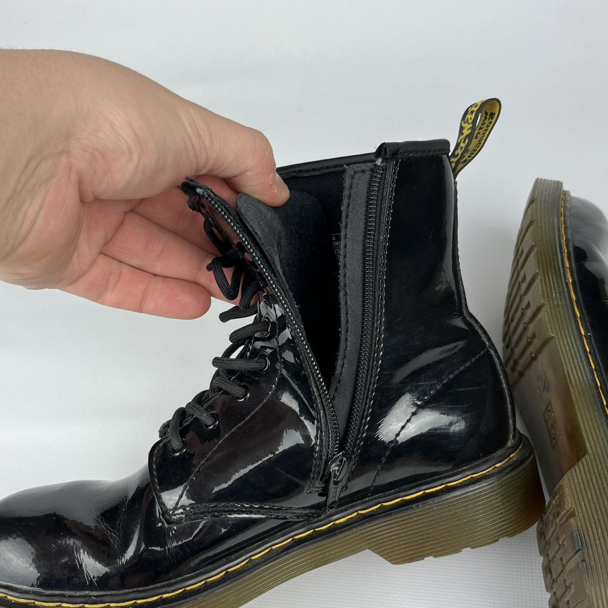Dr. Martens Dr Martens 1460y hight Patent Smooth Leather Lamper Black Size US 5 / EU 37 - 8 Thumbnail