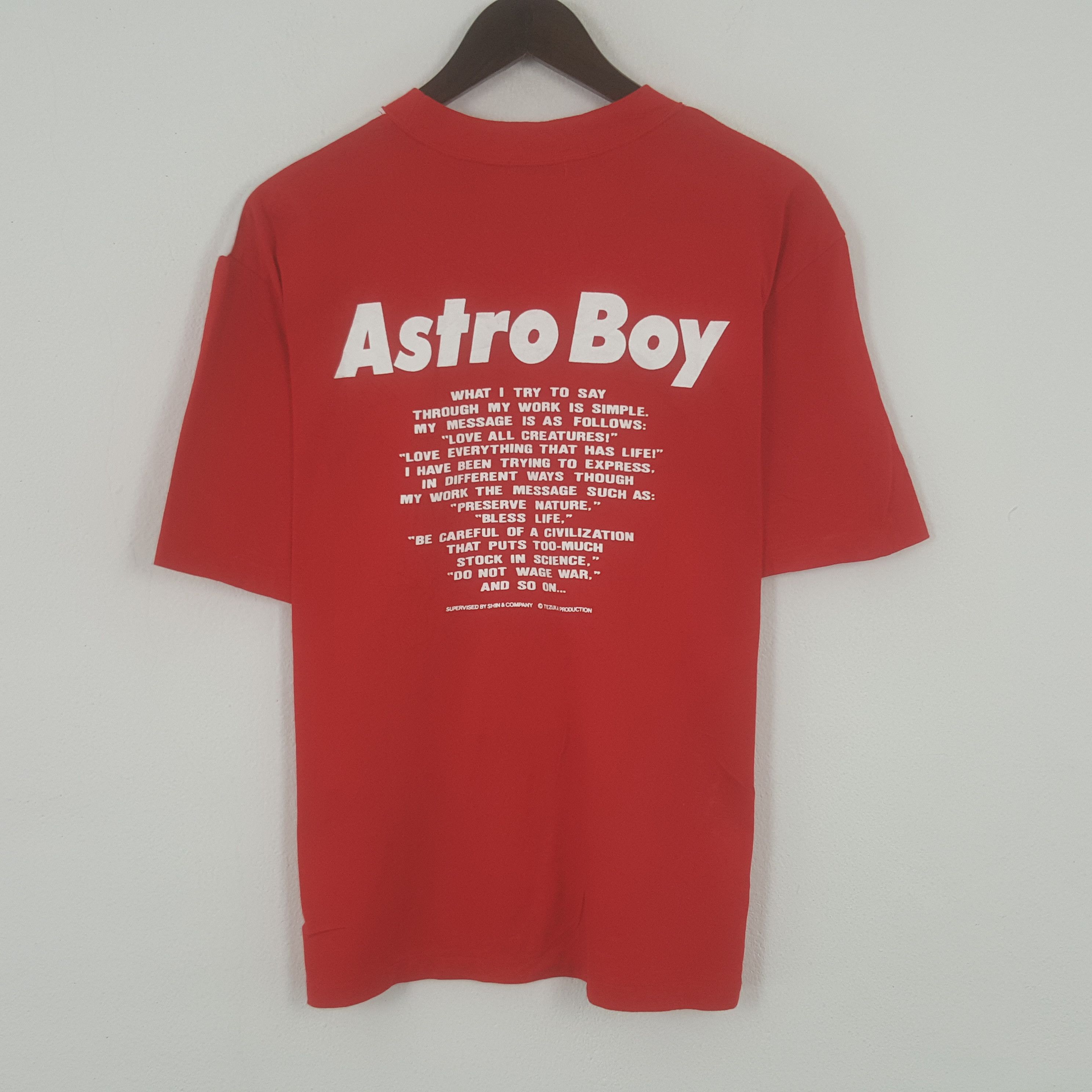 Cartoon Network × Japanese Brand × Vintage Vintage Mighty Atom Astro Boys Japanese Cartoon Tshirt Size US L / EU 52-54 / 3 - 3 Thumbnail