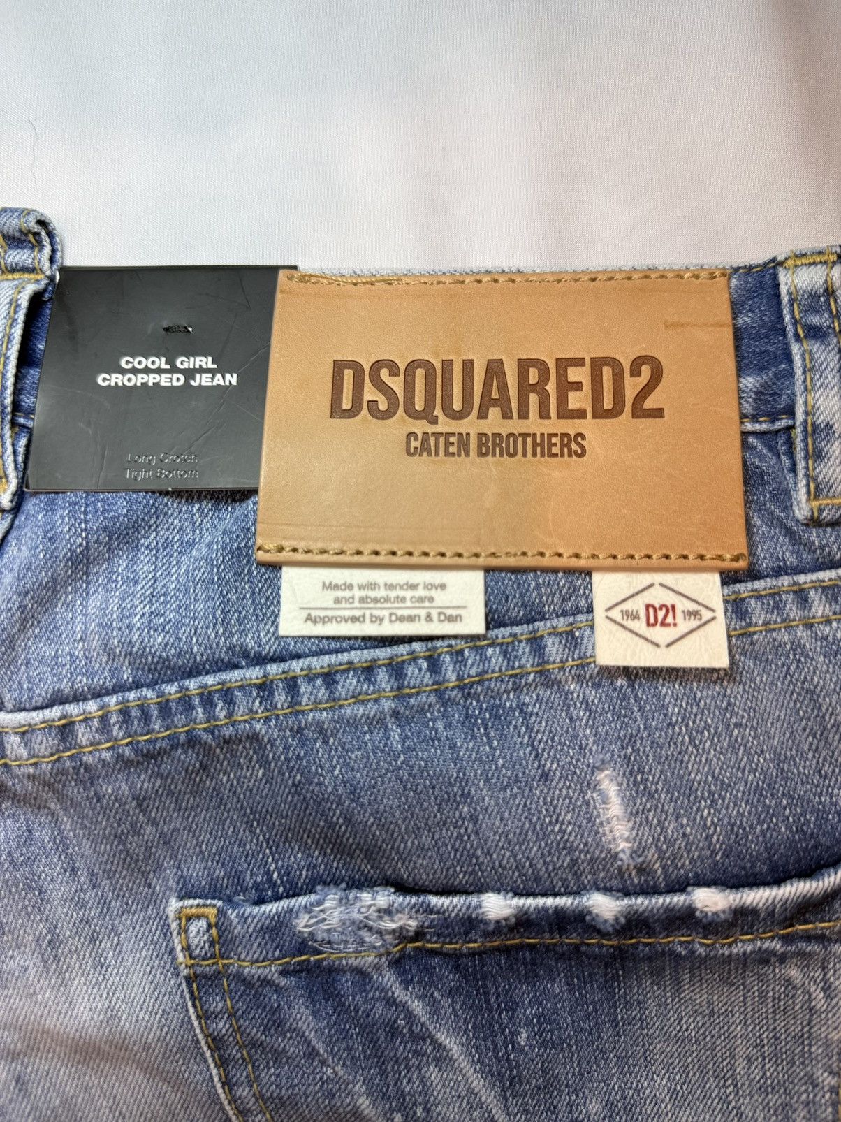 Dsquared2 *$995* 5 Pocket Navy Cool Girl Cropped Jean Size 2 24/25 NWT Size 26" / US 2 / IT 38 - 16 Thumbnail