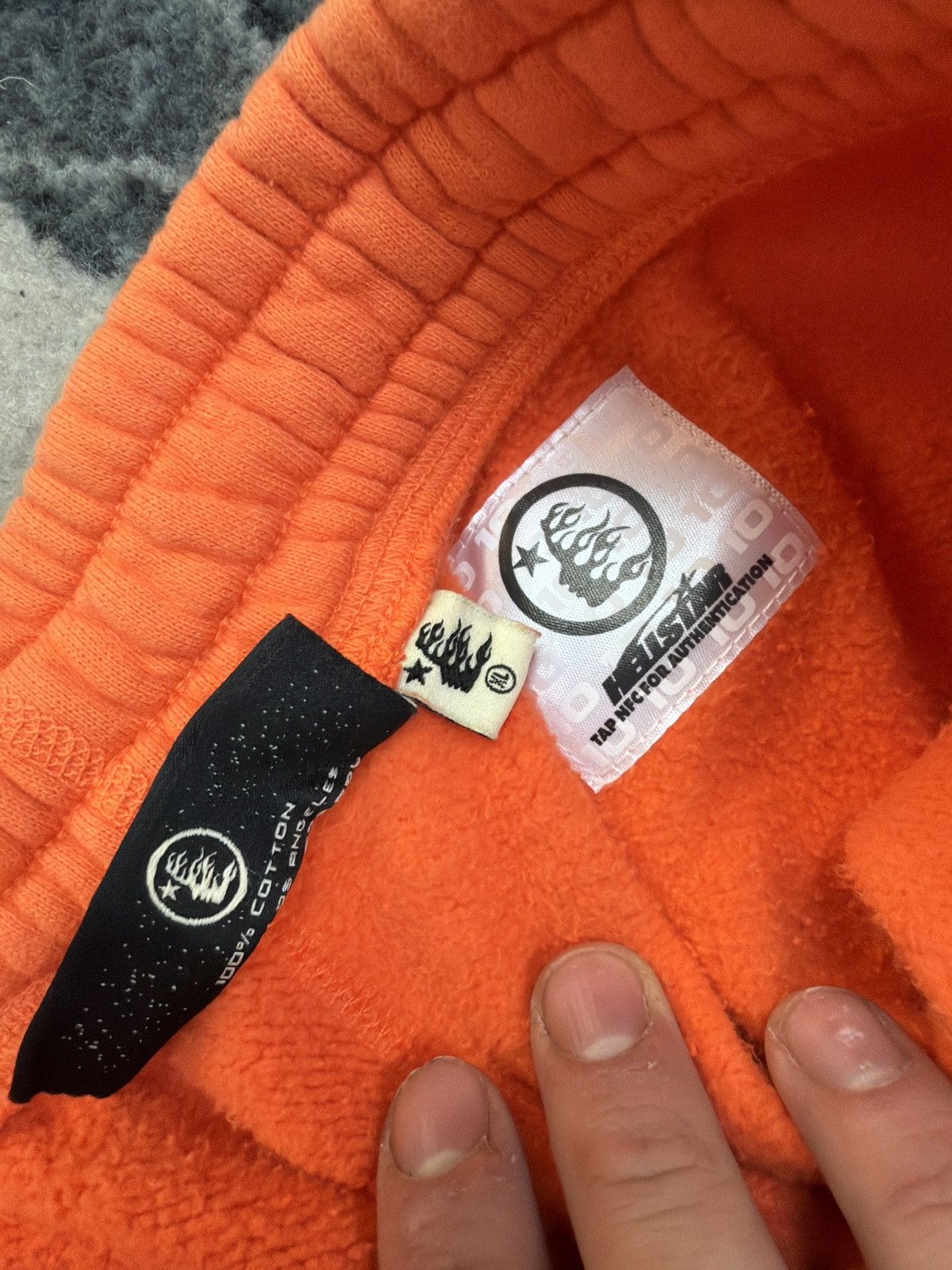 HELLSTAR Hellstar orange Halloween sweatpant Size US 36 / EU 52 - 4 Thumbnail