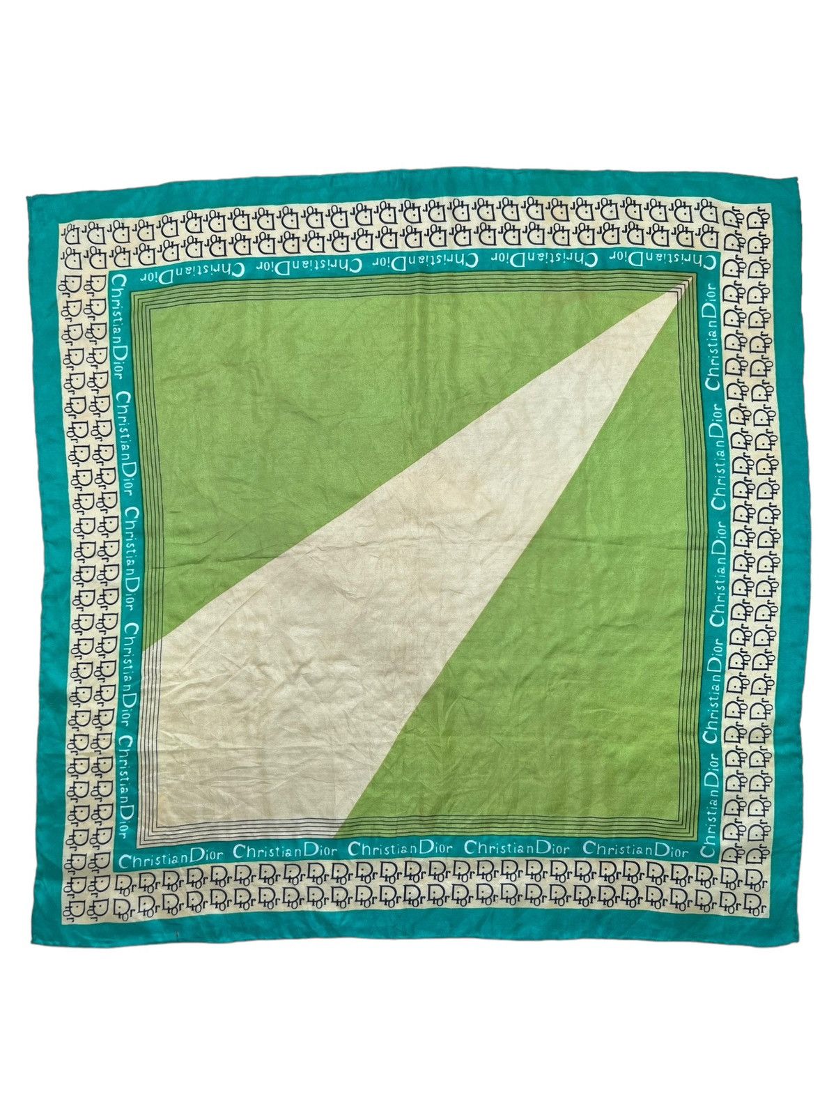 Christian Dior Monsieur Christian Dior Handkerchief Neckerchief Bandana Pocketsquare Size ONE SIZE - 2 Thumbnail