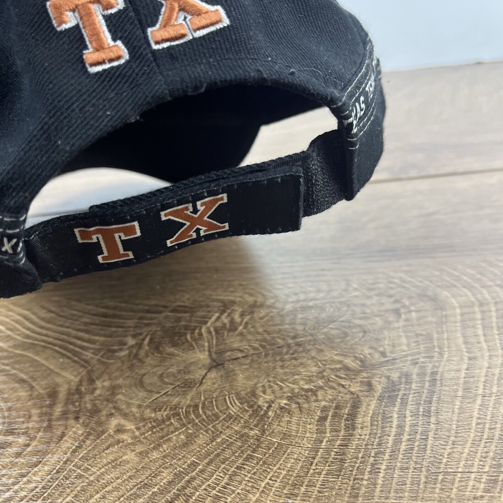 Other Texas Hat Black Orange Texas Hat Black Adjustable Hat Black Size ONE SIZE - 13 Thumbnail