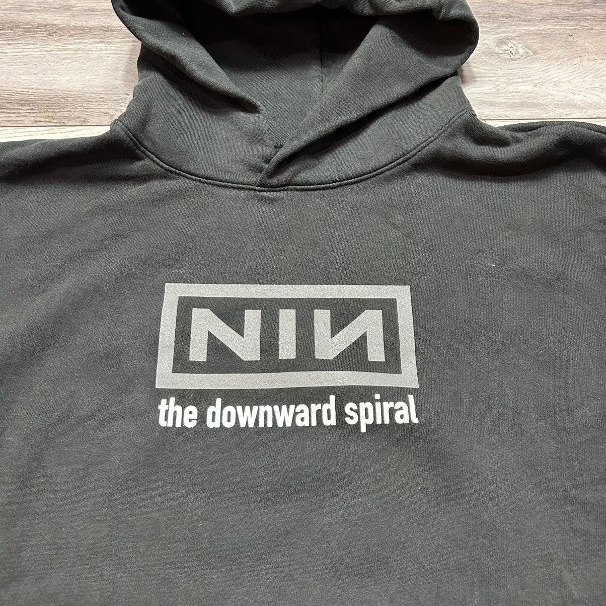 Los Angeles Apparel Nine Inch Nails “The Downward Spiral” Hoodie Made in USA Size US M / EU 48-50 / 2 - 2 Thumbnail