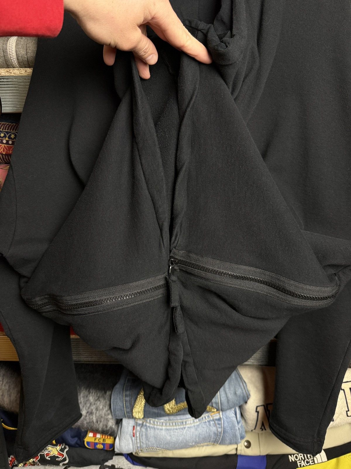 Rundholz Rundholz Black Label Avant Garde Oversized Zip Hoodie Size US L / EU 52-54 / 3 - 12 Thumbnail