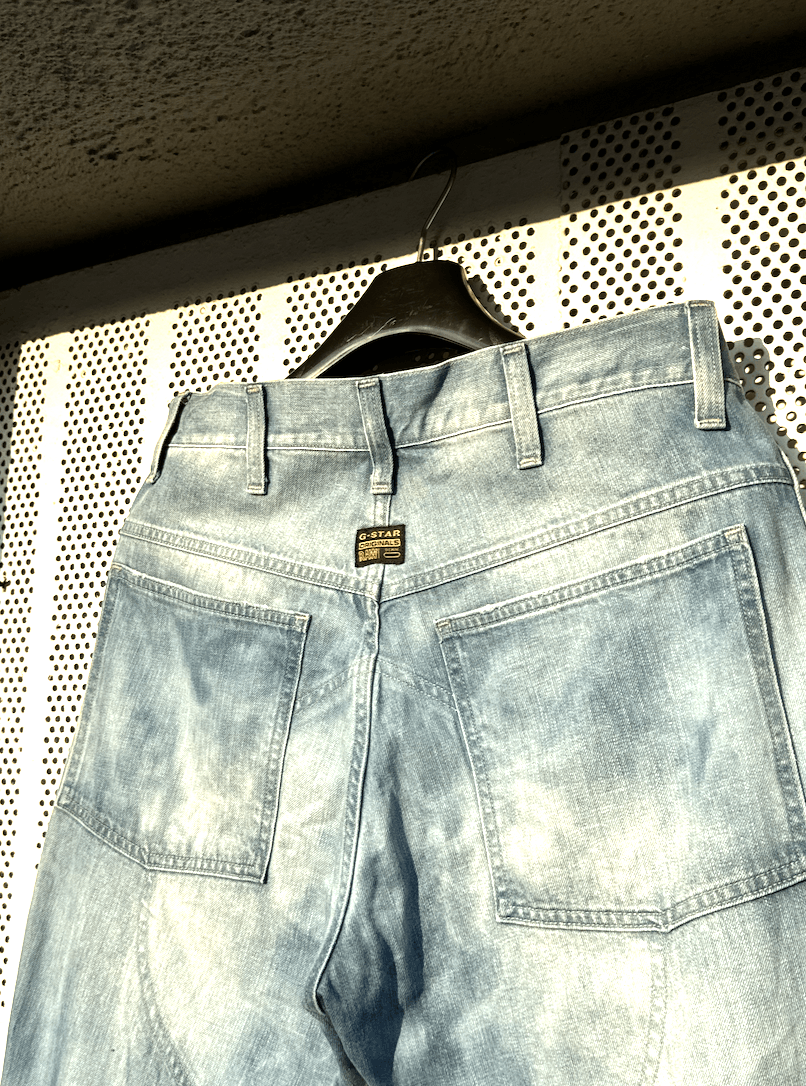 G-Star × Japanese Brand G-STAR 5620 3D Loose Raw Denim Pants Size US 32 / EU 48 - 3 Thumbnail