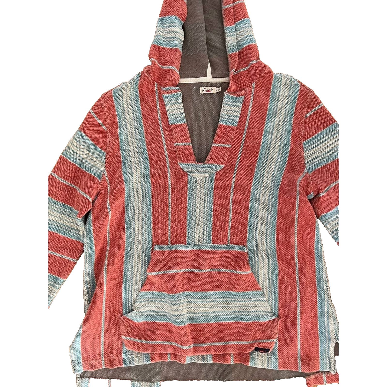 Faherty Faherty Terry Baja Pullover Striped Medium A001888 Size US M / EU 48-50 / 2 - 4 Thumbnail