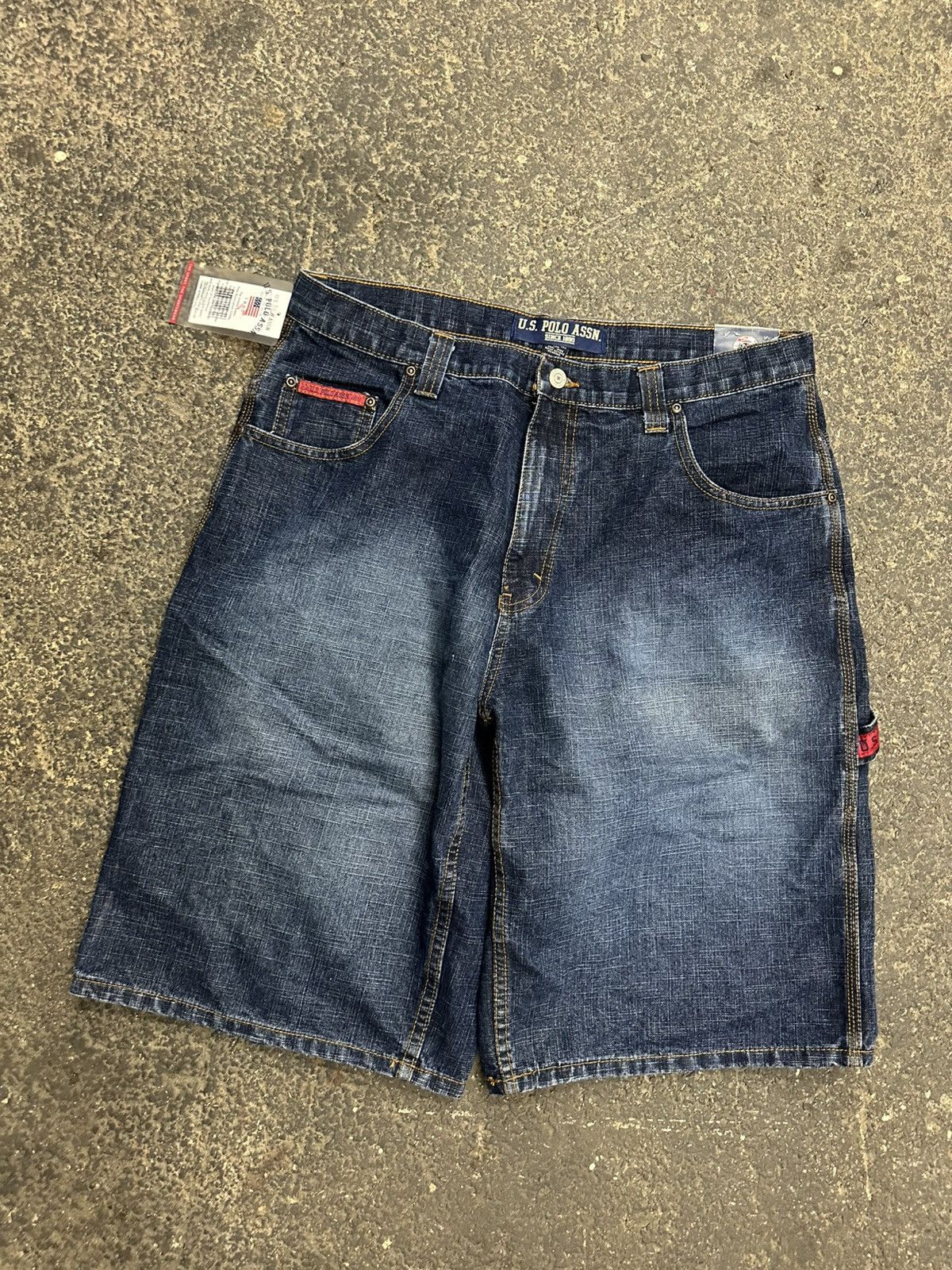 U.S. Polo Assn. Y2K polo cargo jorts Size US 36 / EU 52 - 4 Thumbnail