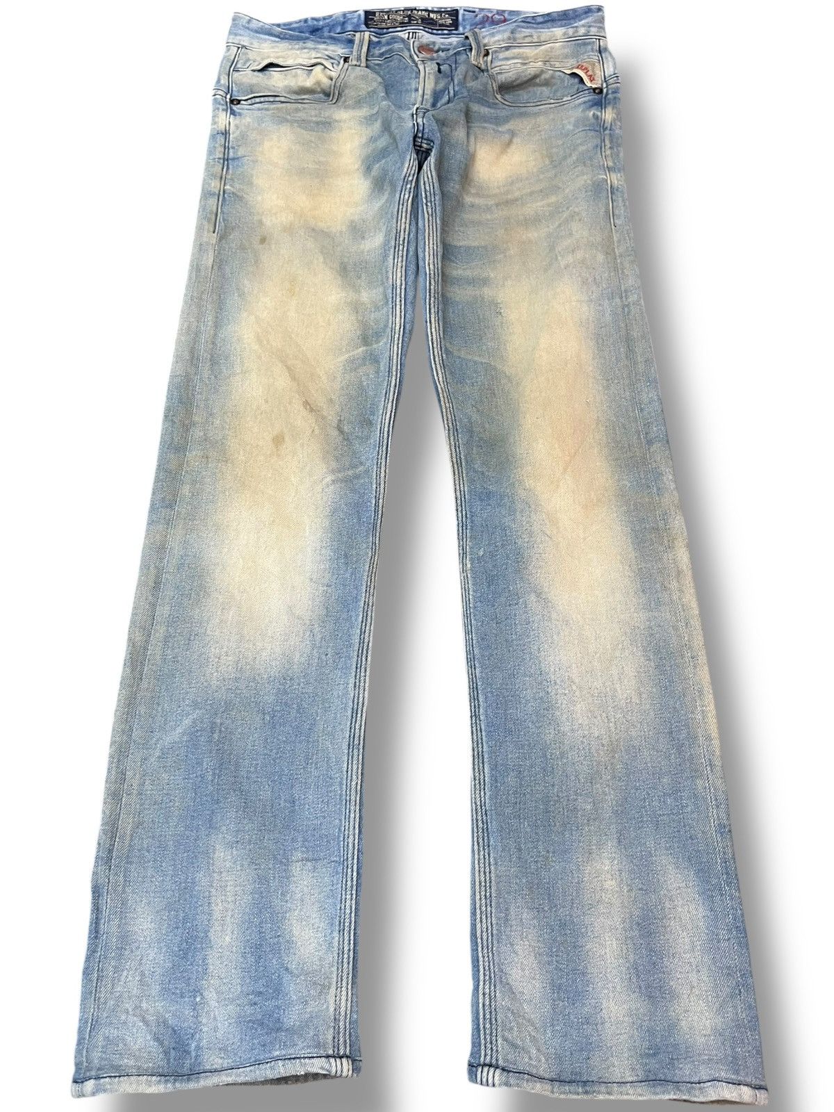 Replay Vintage Replay JETQ Mudwash Faded Denim Size US 29 - 1 Thumbnail