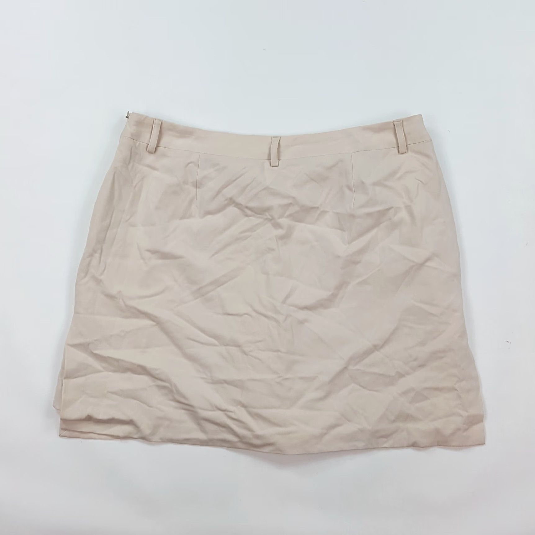 Vintage VINTAGE Teháma Beige Mini Skort Women 14 Skirt Athletic Tennis Golf Short Pockets Beige 14 Womens Skort Size 25" / US 0 / IT 36 - 7 Thumbnail