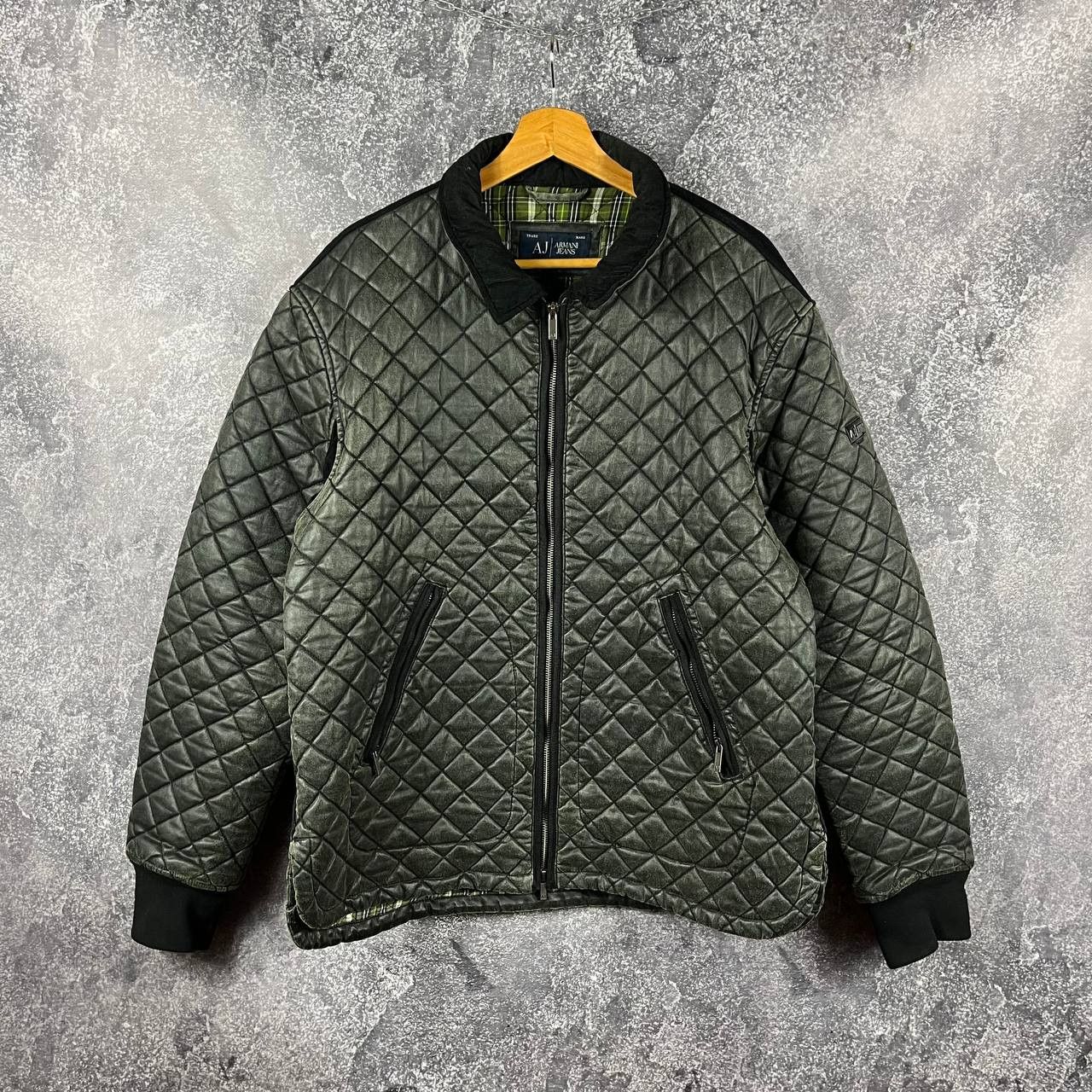 Giorgio Armani × Vintage Archive 80s Armani Jeans military bomber