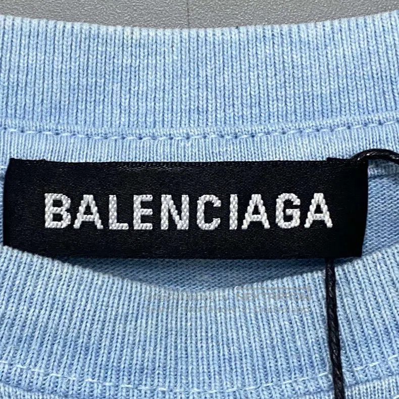 Balenciaga Balenciaga Haze Blue Cola Short Sleeve Size US S / EU 44-46 / 1 - 4 Thumbnail