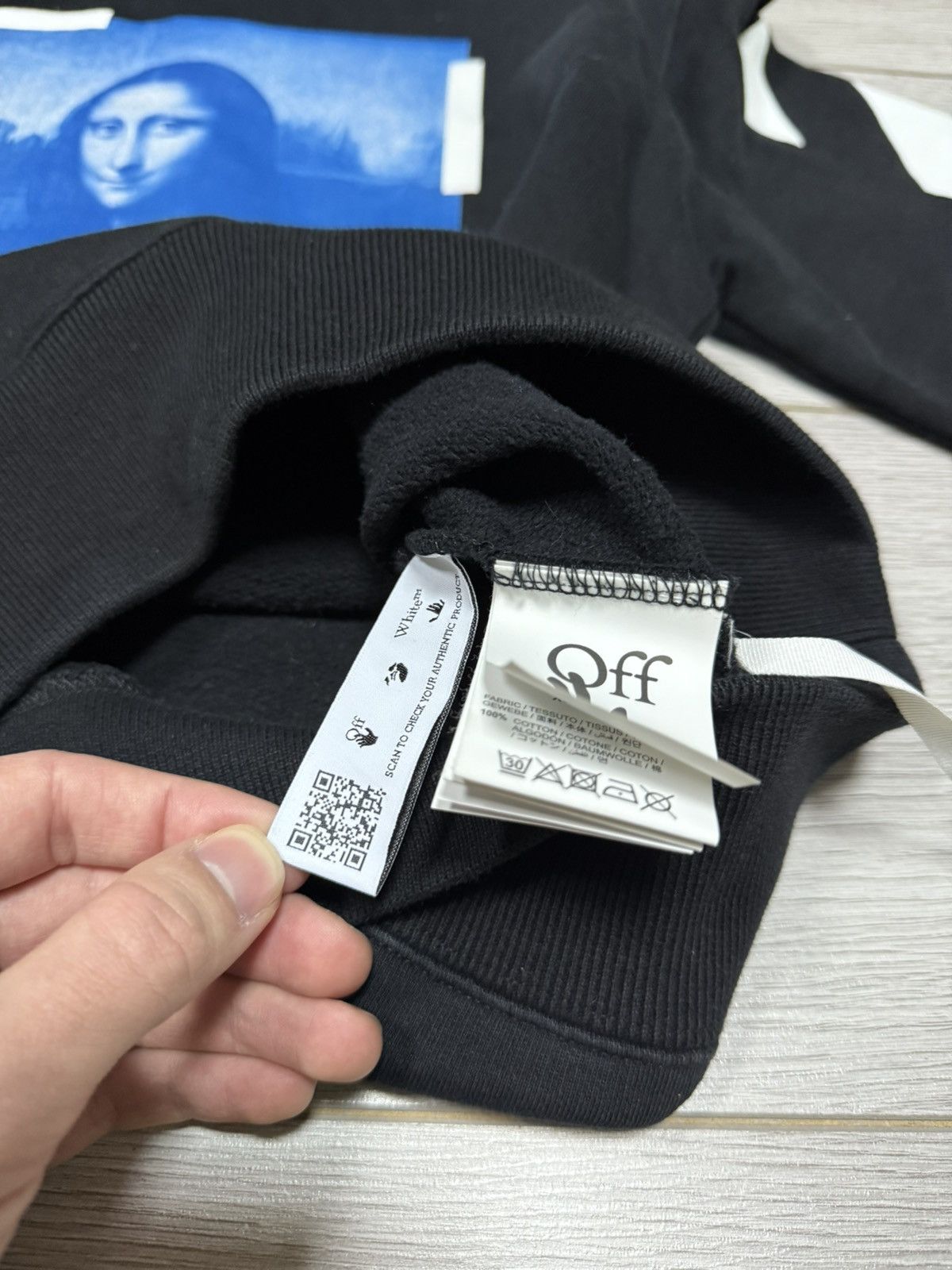Off-White Off-White Mona Lisa tapes arrows sweatshirt Size US XS / EU 42 / 0 - 7 Thumbnail